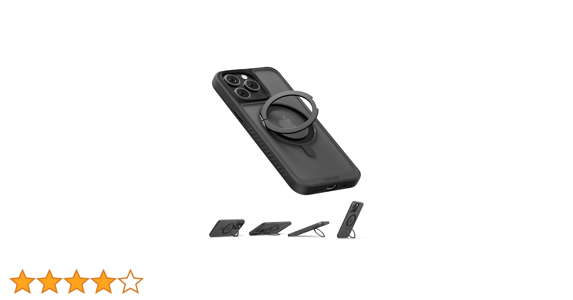 iPhone 15 pro 256G+ Ankerケース Amazon.co.jp: Anker MagGo Magnetic Case (2-in-1, 360